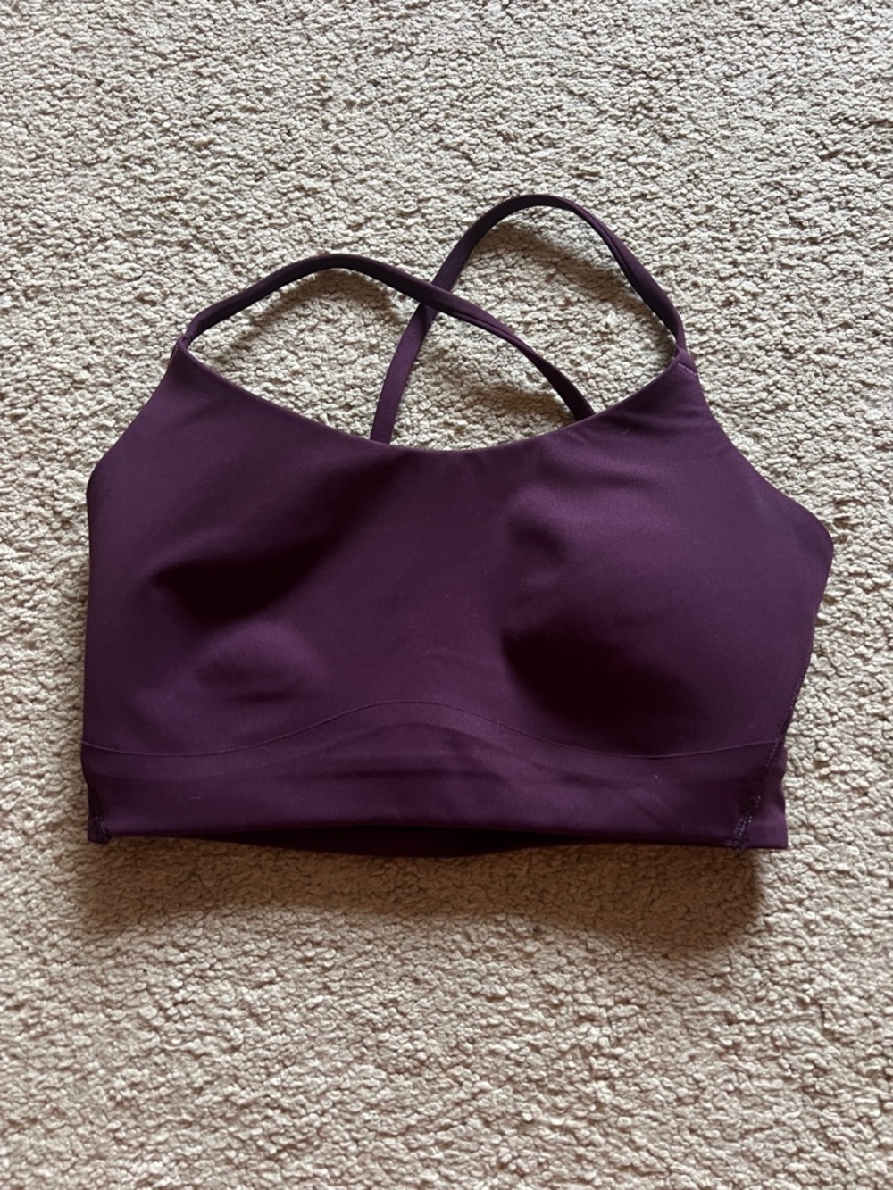 CALIA by Carrie Underwood Crossback Bralette - Plum
